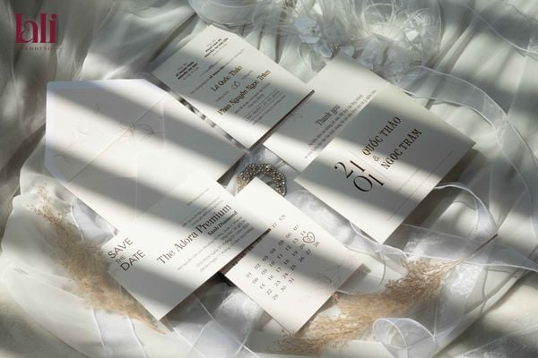 Thiệp cưới nhà Lali - Mẫu B0062